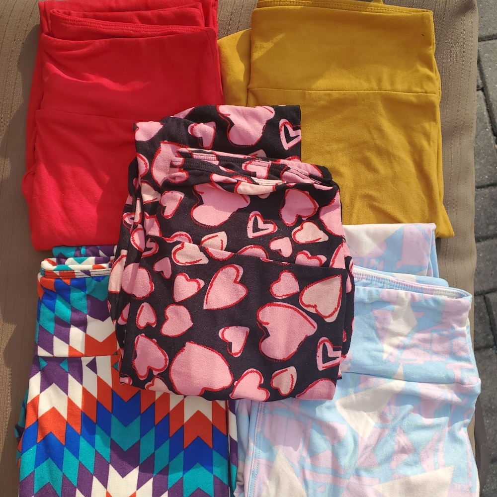 5 pairs of LuLaRoe leggings